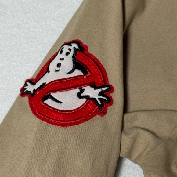 Ghostbusters Spengler Costume Boys Medium Spirit Halloween Jumpsuit 2024‎ Beige - Picture 5 of 7